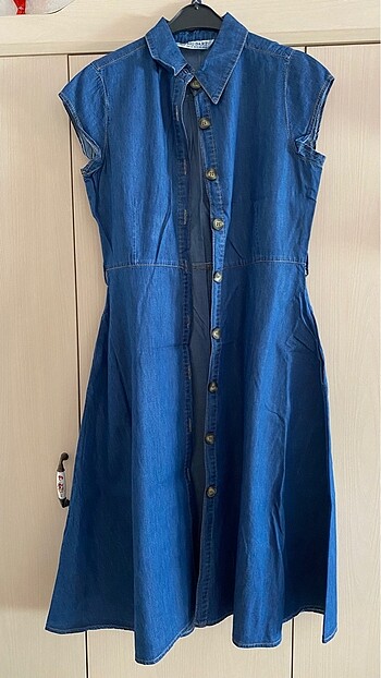 Zara Midi boy kot elbise