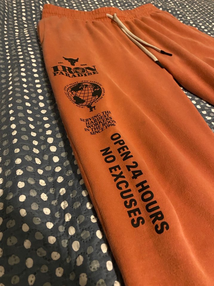 Underarmour Project Rock Home Gym Fleece Eşofmanaltı - Görsel 3