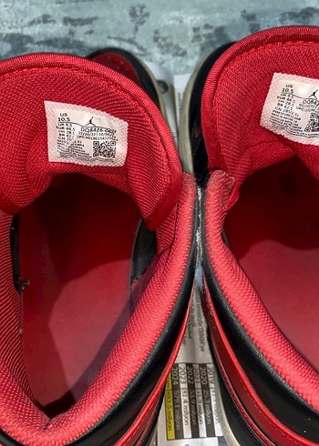 Air Jordan 1 Mid Alternate Bred - Görsel 9