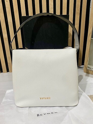 Beymen beyaz çanta