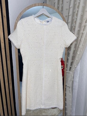 Zara pullu elbise