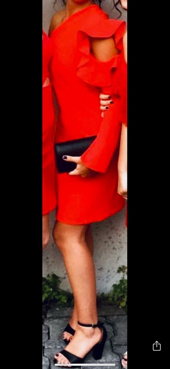 ipekyol kırmızı elbise - Görsel 3