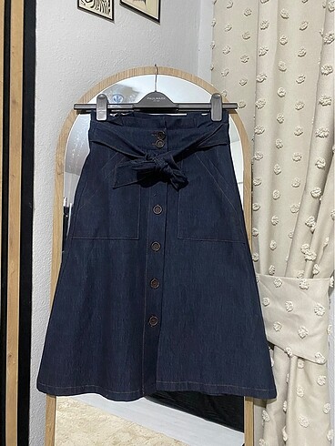 dilvin denim etek
