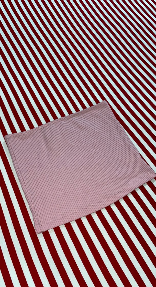 Pembe mini üst - Görsel 2