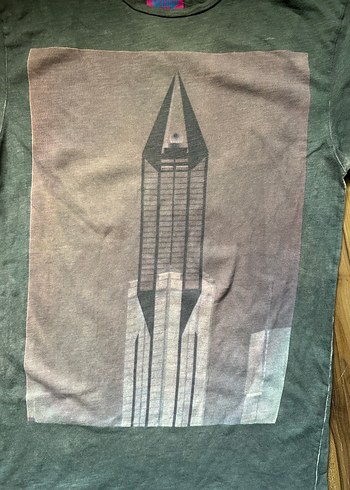 Zara Small Gri Baskılı Kısa Kollu Tişört - Görsel 2