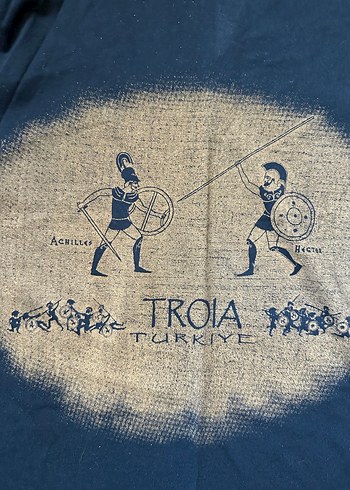 Erkek Kahverengi Baskılı Pamuk Tişört - Görsel 3