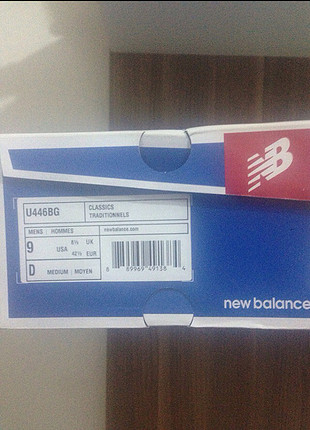 New Balance spor ayakkabı sıfır 42
