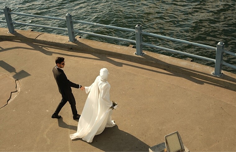 36 Beden Beyaz nikah-nişan elbisesi
