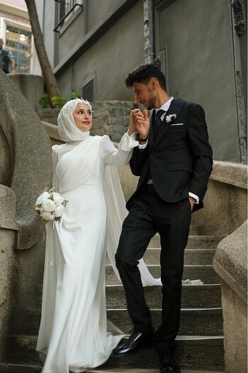 Nikah- nişan tesettür abiye elbise