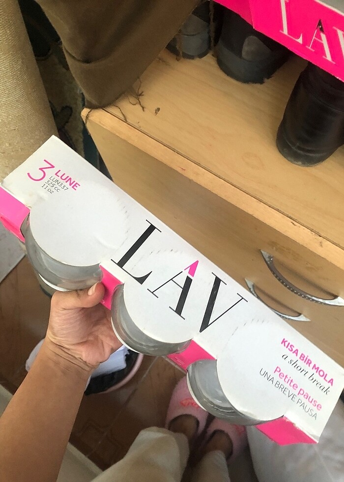 Lav 3 lü bardak - Görsel 2