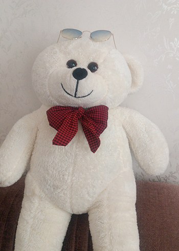 Beyaz Peluş Oyuncak Ayı