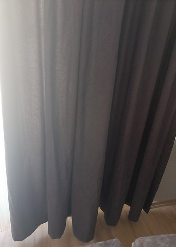 antrasit gri Modern Fon Perde - Görsel 4