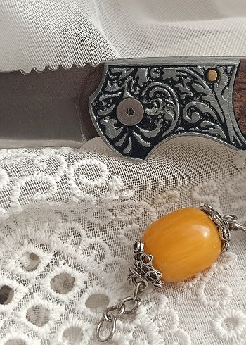 Kahverengi Ahşap Saplı Çakı 4116 - Görsel 2