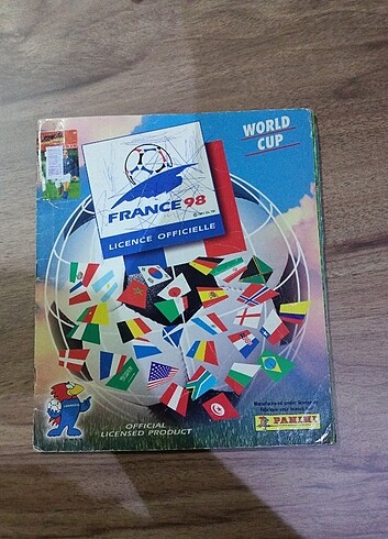 Beden Panini World Cup 98 Albüm