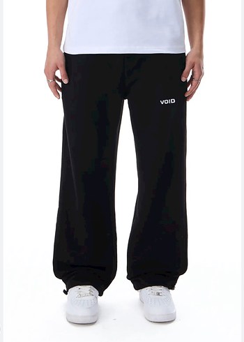 Siyah Void Unisex Eşofman Altı