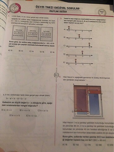  Orijinal tyt matematik soru bankası