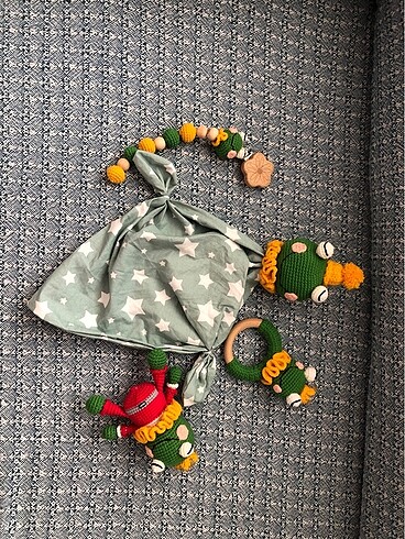 Kurbağa prens amigurimi set