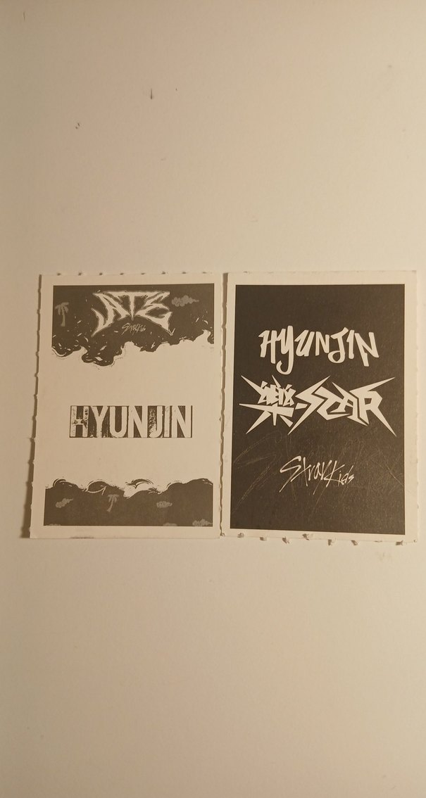 Hyunjin photocard - Görsel 2