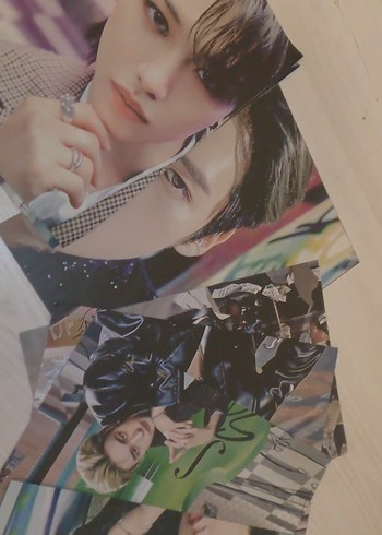 STRAY KİDS 6 tane karisik poster - Görsel 2