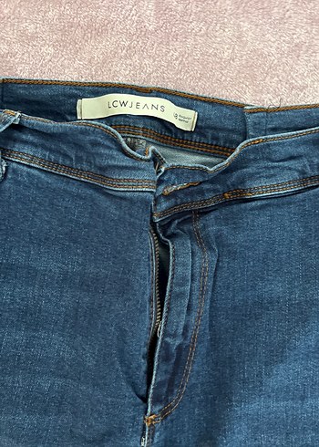 Kadın Mavi Normal Boy Denim Jean Pantolon - Görsel 2