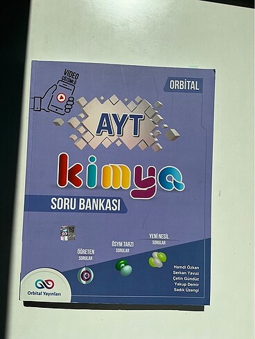 Orbital yayınları ayt kimya soru bankası