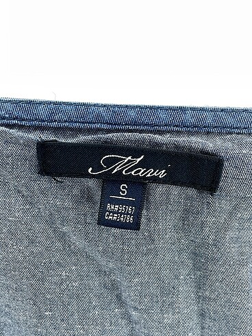 s Beden çeşitli Renk Mavi Jeans Günlük Elbise %70 İndirimli.