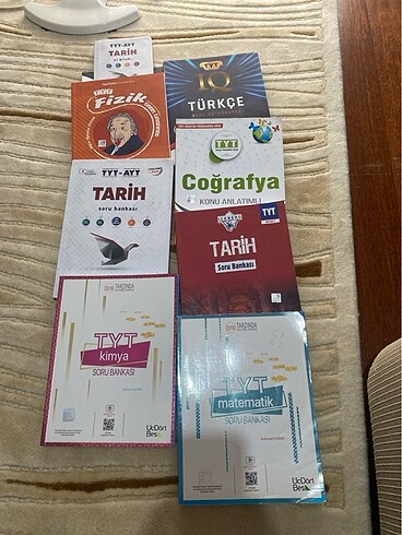  TYT. AYT test kitapları