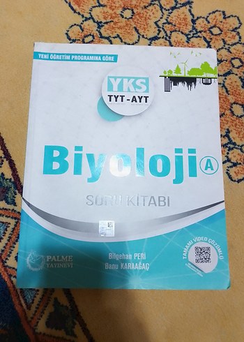 YKS TYT-AYT Biyoloji Soru Kitabı Palme