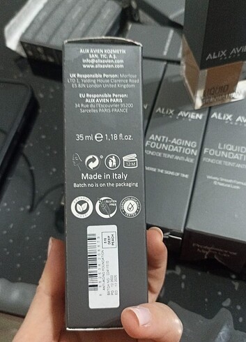 Alix Avien Kargo Bedava Güneş Koruyucu SPF35+ Nemlendirici Etkili Kremsi