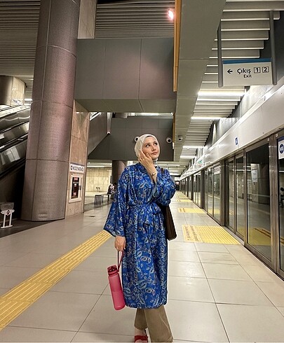 İpek Saten Özel Dikim Kimono