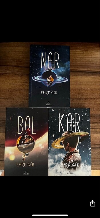 Nar Bal Kar 3lü set Ephesus yayınları