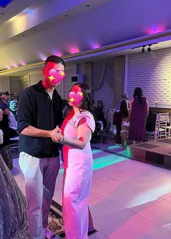 Pembe abiye - Görsel 2