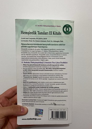 Hemşirelik Tanıları El Kitabı