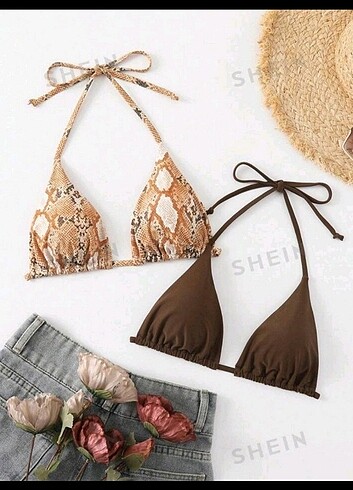 SheIn İkili Bikini Üstü 