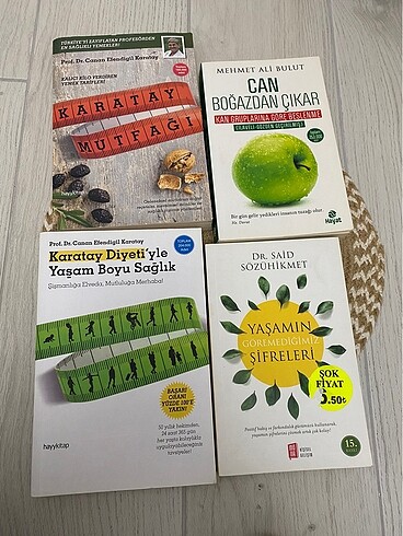 Satış için En az 5 kitap ya da daha fazla
