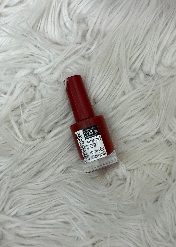 Kırmızı oje golden Rose oje - Görsel 4