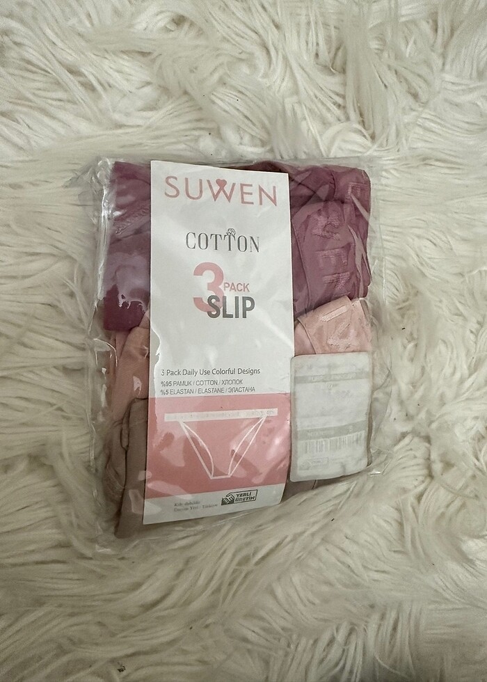 Suwen 3?lü slip külot - Görsel 2