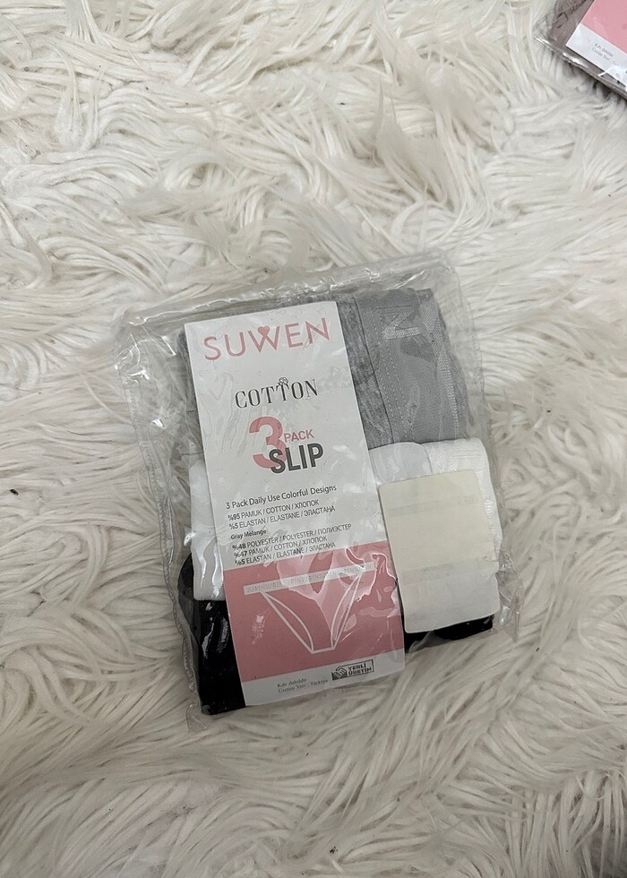 Suwen 3lü slip külot - Görsel 2