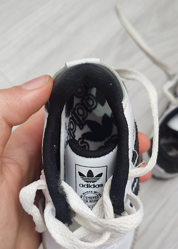 Siyah Beyaz Erkek Çocuk Spor Ayakkabı - Görsel 4