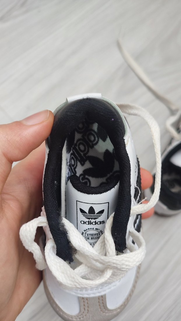 Siyah Beyaz Erkek Çocuk Spor Ayakkabı - Görsel 4