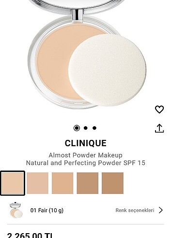 Clinique Pudra