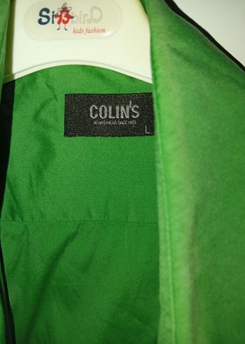 Yeşil Kısa Kollu Düğmeli Erkek Gömlek - Görsel 2