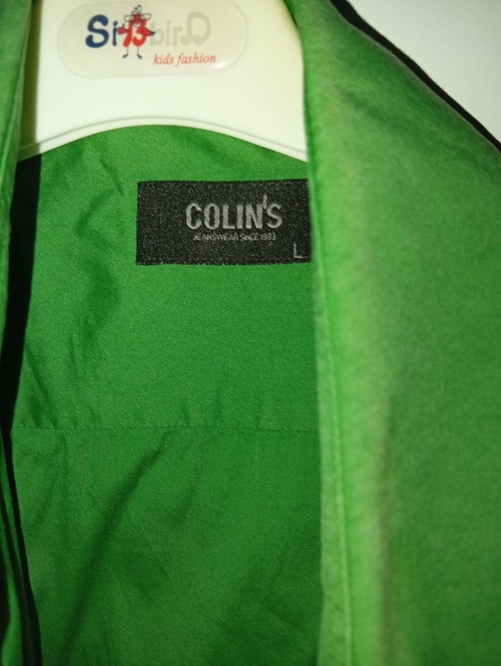 Yeşil Kısa Kollu Düğmeli Erkek Gömlek - Görsel 2