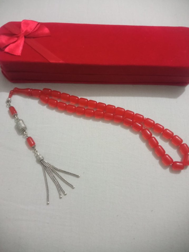 Kırmızı Erkek Tesbih - Görsel 5