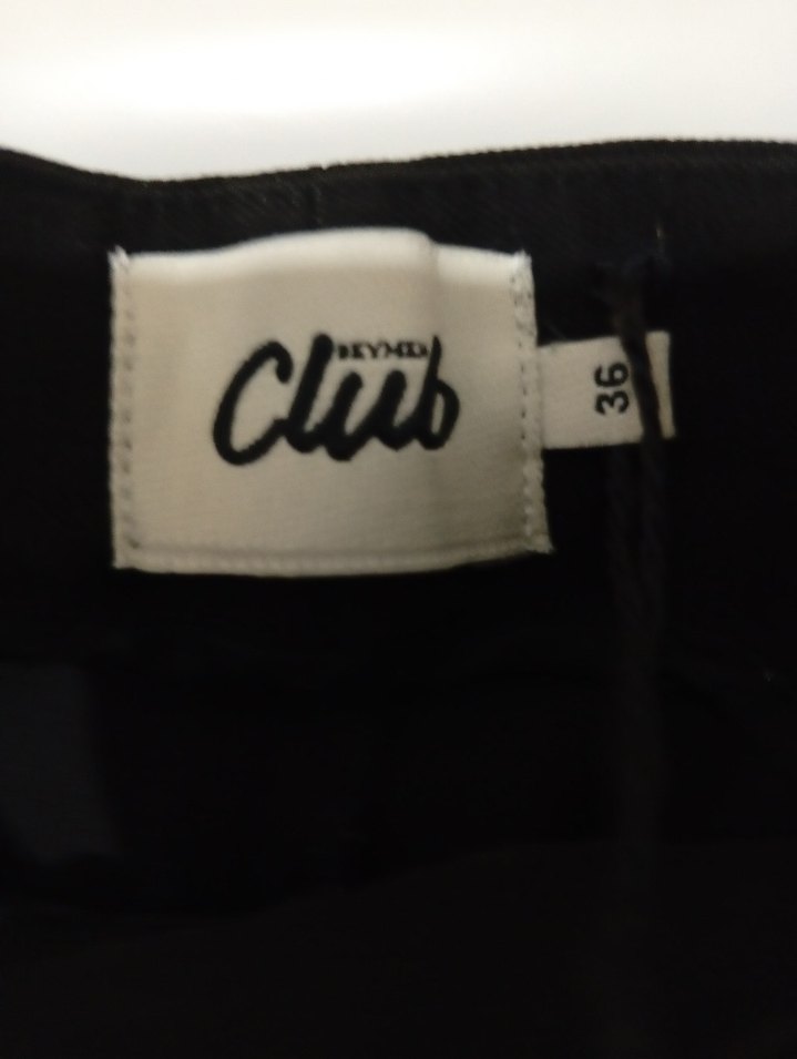 Kadın Siyah Midi Kumaş Pantolon - Görsel 2