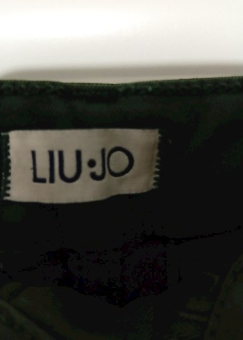 Kadın Haki Kamuflaj Denim Pantolon - Görsel 2