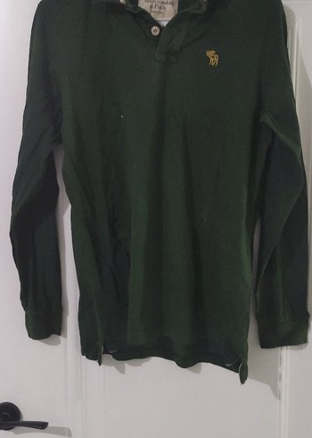 Abercrombie & Fitch Abercrombie & Fitch Yeşil Erkek Polo Tişört