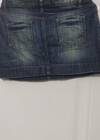 Collezione Kadın Denim Mini Etek