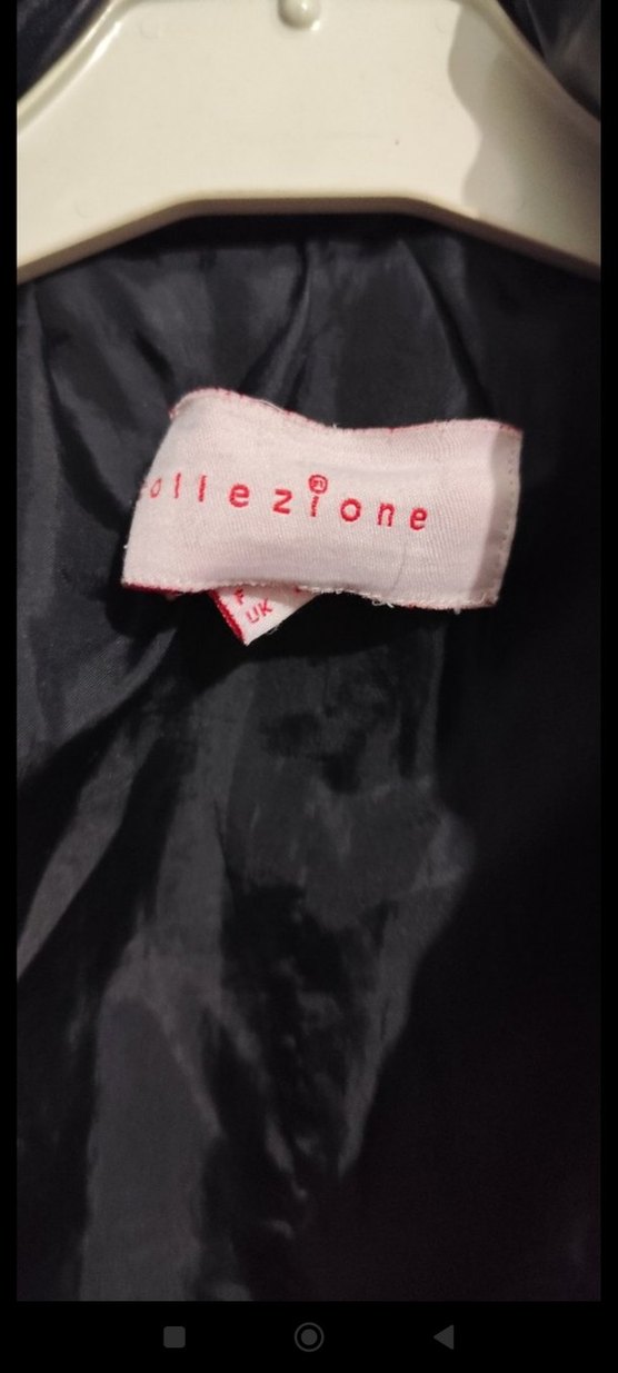 Siyah Deri Fermuarlı Kadın Ceket - Görsel 2