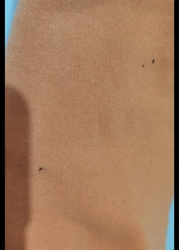 Turuncu Kapüşonlu Oversize Sweatshirt - Görsel 4